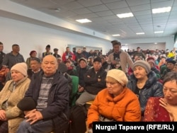 Алтынсариндин жашоочулары жолугушуу учурунда. 10-апрель.