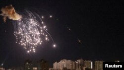 Експлозија на дрон на небото над Киев, 10 септември 2023 година