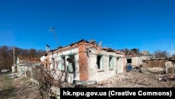 Наслідки чергового російського удару по Куп'янську, квітень 2024 року 
