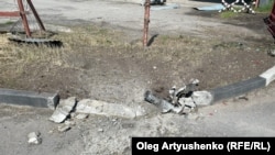 Наслідки падіння дрона в Бєлгородській області, фото ілюстративне