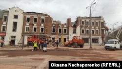 Наслідки російського ракетного удару по Харкову. Харків, 6 жовтня 2023 року, фото ілюстративне