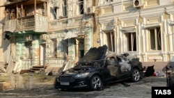Ռուսաստան - Անօդաչու թռչող սարքի անկման հետևանքները Դոնի Ռոստովում, 7-ը սեպտեմբերի, 2023թ.