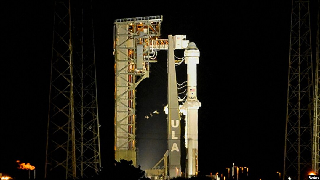 Raketa Atlas V prije otkazivanja polijetanja iz Cape Canaverala, Florida, SAD, 6. maja 2024.