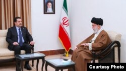 دیدار علی خامنهای با محمد شیاع السودانی، نخستوزیر عراق