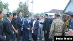 Як маросими ошхӯрии сокинони наздимарзии Тоҷикистону Қирғизистон