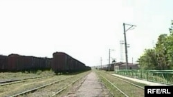 Գյումրի - Կարս երկաթուղու մի հատված:
