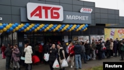 Поновлення роботи спермаркету у Херсоні після деокупації, 20 листопада 2022 року