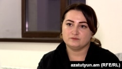 Armenia - Anna Muradian, a Stepanakert resident stranded in Armenia, December 20, 2022.