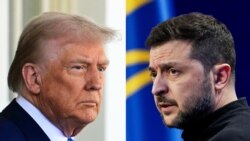 АКШ президенти Дональд Трамп жана Украинанын президенти Владимир Зеленский.