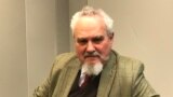 Андрей Борисович Зубов в студии Радио Свобода. Фото Ив. Толстого.