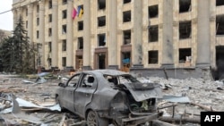 Наслідки російського авіаудару по Харківськй облдержадміністрації, 1 березня 2022 року