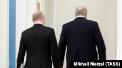Володимир Путін і Олександр Лукашенко (архівне фото)