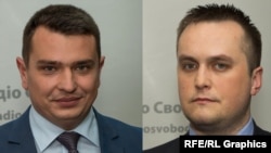 Директор НАБУ Артем Ситник (л), голова САП Назар Холодницький