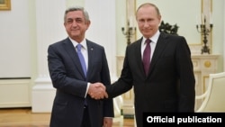 Հայաստանի և Ռուսաստանի նախագահները հանդիպում են Մոսկվայում, արխիվ