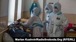 В одному з ковідних відділень на Львівщині, архівне фото