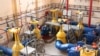 После капитальной реконструкции открыли насосную станцию в Карловке