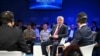 Министрлер кабинетинин төрагасы Адылбек Касымалиев "Жайкы Давос-2025" дүйнөлүк экономикалык форумунун панелдик сессиясына катышып жатат. Тяньцзинь, Кытай. 24-июнь 2025-жыл.