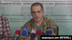 Пресс-секретарь Армии обороны Нагорного Карабаха Сурен Сарумян