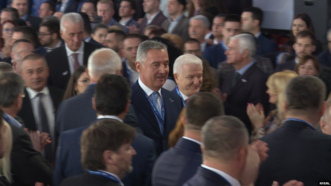 Milo Đukanović na Kongresu Demokratske partije socijalista, 30. novembar 2019. 
