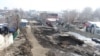 Строительство моста в Оше.