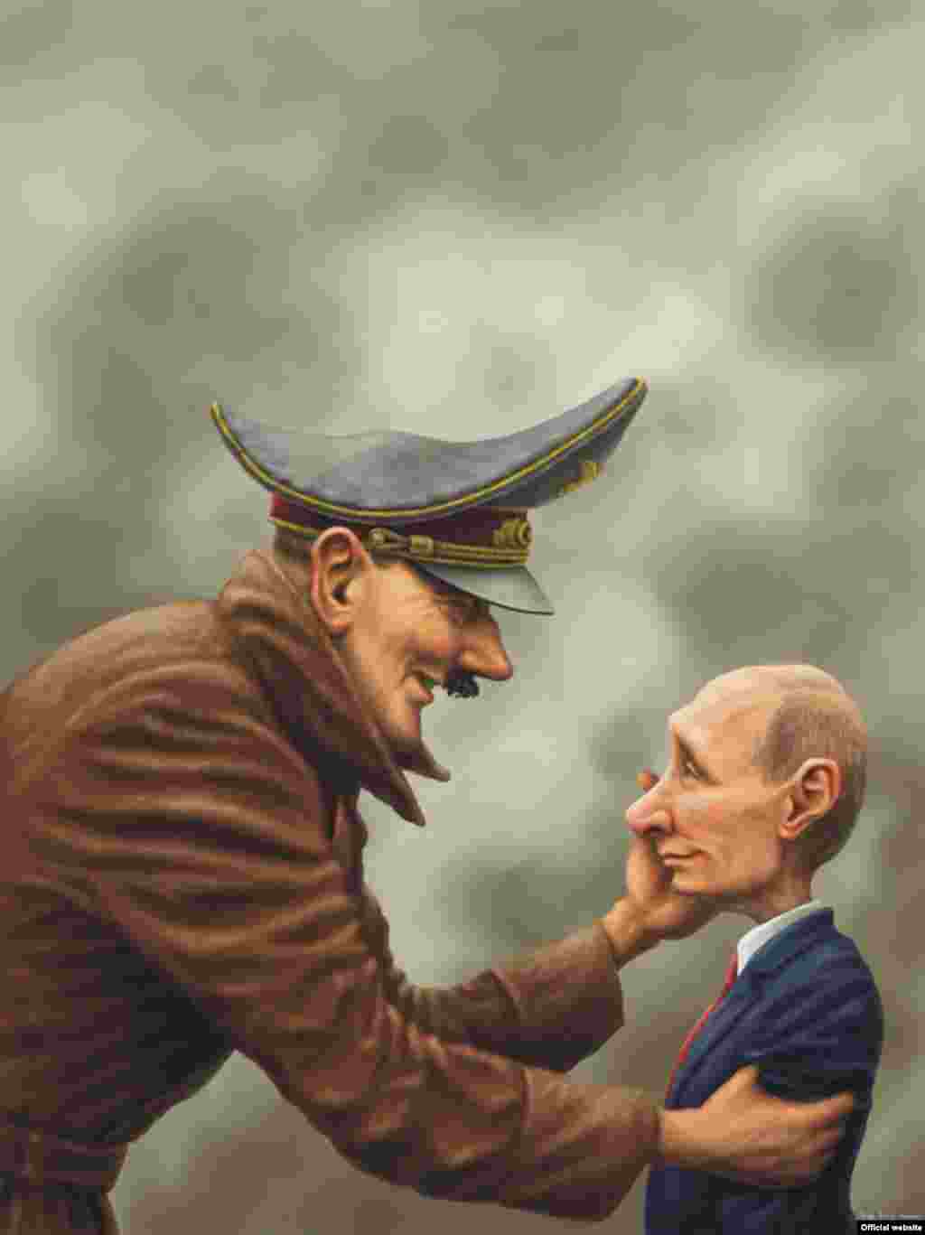 Карикатура переможця конкурсу Андрія Левченка