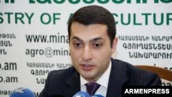Заместитель министра сельского хозяйства Армении Армен Арутюнян (архив)