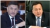 Жогорку Кеңештин депутаттары Төрөбай Зулпукаров менен Асылбек Жээнбеков.
