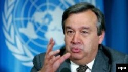 Антониу Гутериш, глава Комиссии ООН по делам беженцев