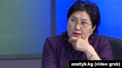 Чолпон Жакупова, «Адилет» укуктук клиникасынын жетекчиси.