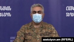 Հայաստանի պաշտպանության նախարարության ներկայացուցիչ Արծրուն Հովհաննիսյան