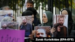 Акция у посольства Германии в Грузии. 10 сентября 2019 года