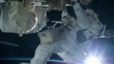 NASA astronaut Terry Virts during a space walk in 2015