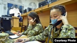 Шайлоо маалындагы мыйзам бузууну каттаган борбор.
