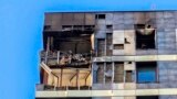 Дом в Красногорске, повреждённый дроном 24 июня
