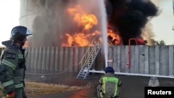 У ніч проти 13 липня дрони СБУ здійснили атаку по російській нафтобазі у Цимлянському районі Ростовської області (фото архівне)