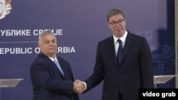 Венгрянын премьер-министри Виктор Орбан жана Сербиянын президенти Александр Вучич
