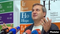 «Հայֆեստի» հիմնադիր նախագահ Արթուր Ղուկասյան, արխիվ։