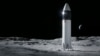 SpaceX, яка вже активно співпрацює з НАСА, розробляє транспортний засіб під назвою Starship, який буде використовуватися для польоту на Місяць