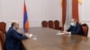 Armenia - Prime Minister Nikol Pashinian (R) meets with Bright Armenia Party leader Edmon Marukian, December 29, 2020