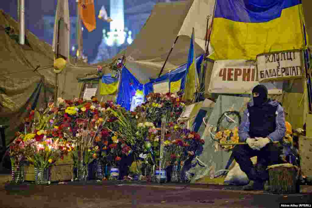 Майдан Незалежності, 24 лютого 2014 року