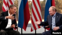 Обама менен Путиндин кездешүүсү. 17-июнь, 2013-жыл. 