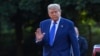 Дональд Трамп па прылёце на саміт NATO 24 чэрвеня 2025