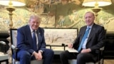 دیدار دونالد ترامپ با رجب طیب اردوغان در حاشیه اجلاس ناتو، ۳ تیرماه ۱۴۰۴