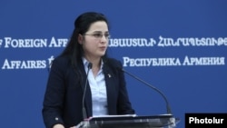 Пресс-секретарь МИД Армении Анна Нагдалян, 13 декабря 2019 г.