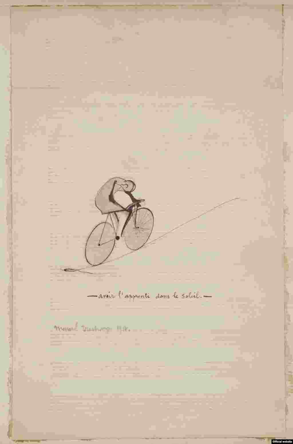 Marcel Duchamp, Avoir l’apprenti dans le soleil, 1914