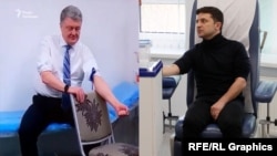 Порошенко та Зеленський здавали аналізи 5 квітня
